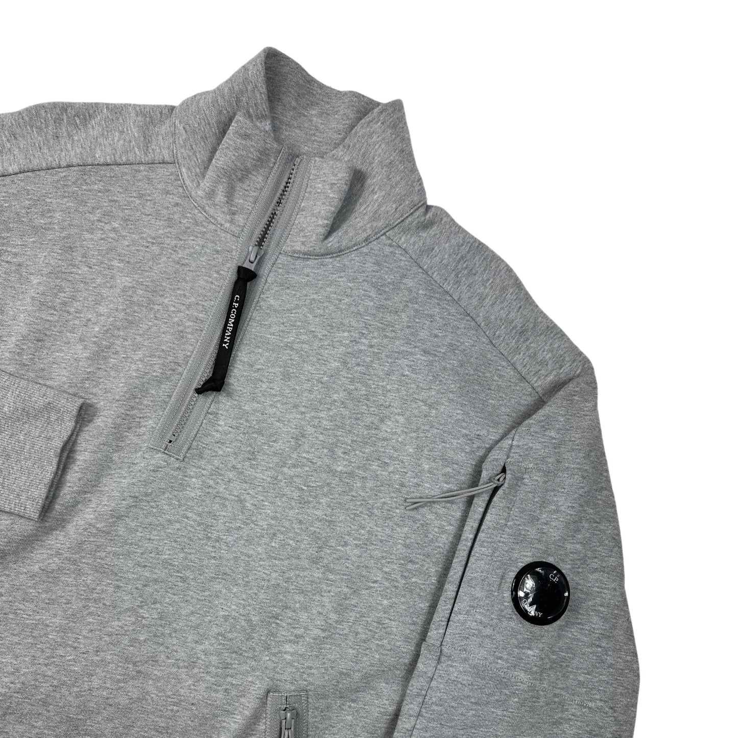 SUDADERA HALF-ZIP CON BOLSILLOS C.P. COMPANY - talla L