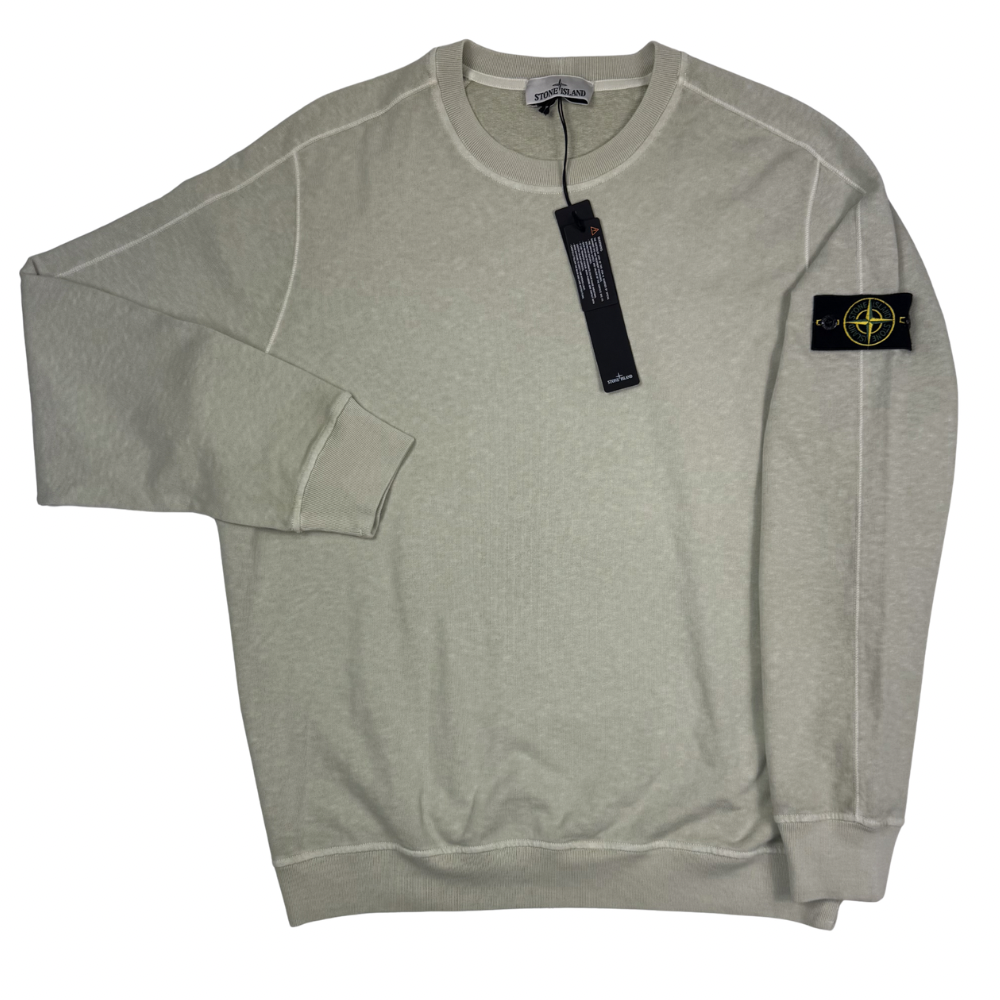Sudadera cuello redondo Stone Island verde oliva - talla XL/2XL