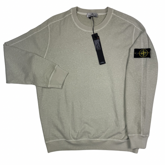Sudadera cuello redondo Stone Island verde oliva - talla XL/2XL