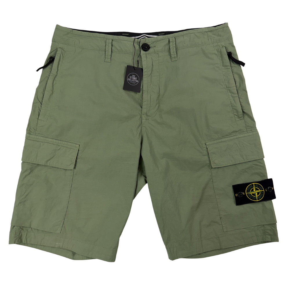 PANTALÓN CARGO CORTO STONE ISLAND- talla W/30