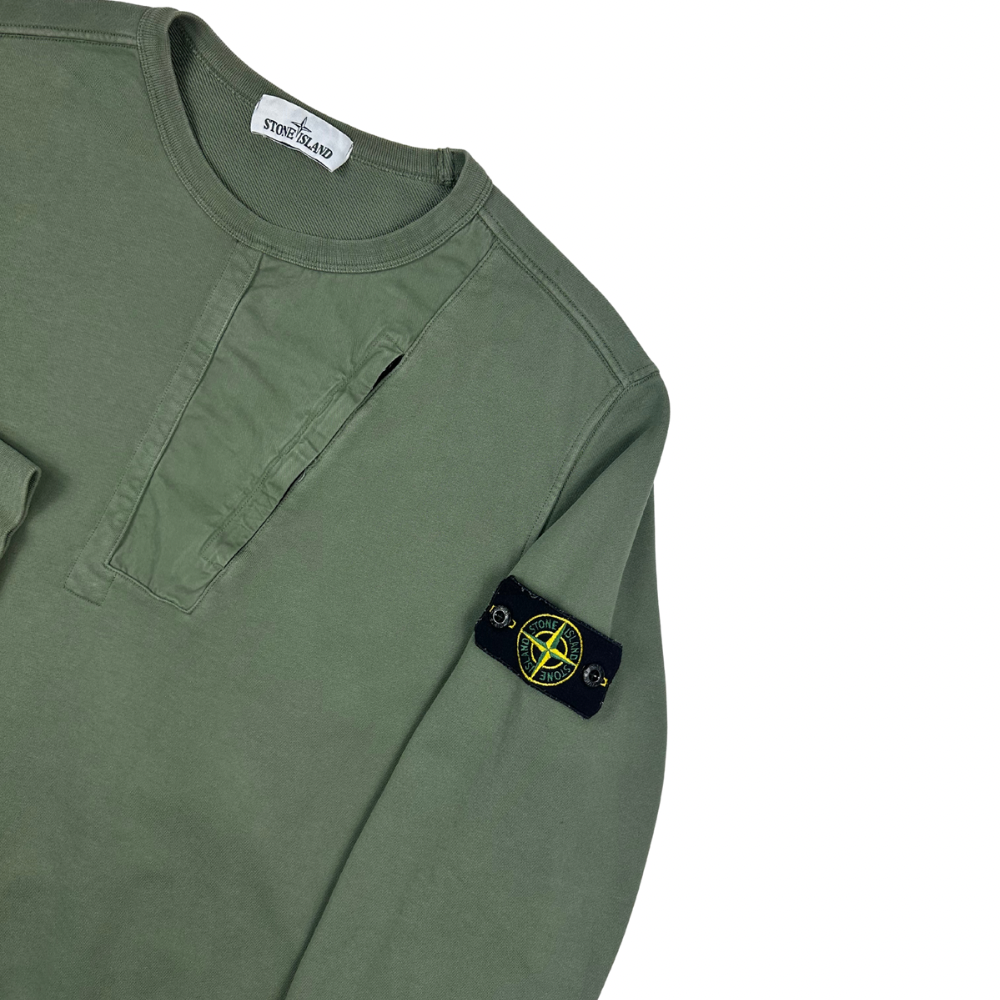 SUDERA CUELLO REDONDO STONE ISLAND - talla L