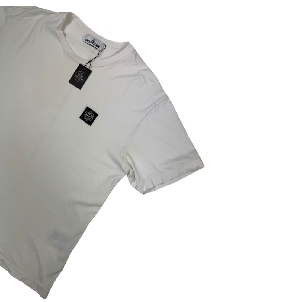 Camiseta Stone Island Blanco Manga corta - talla XL