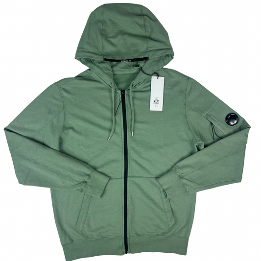 SUDADERA CON CREMALLERA Y CAPUCHA C.P COMPANY - talla L