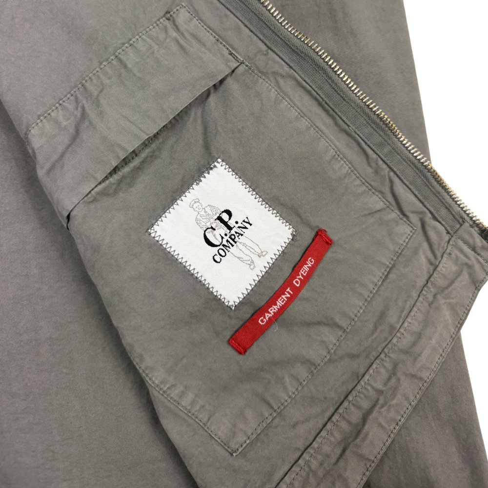 CHAQUETA GARMENT DYED CON CAPUCHA C.P COMPANY - talla XL