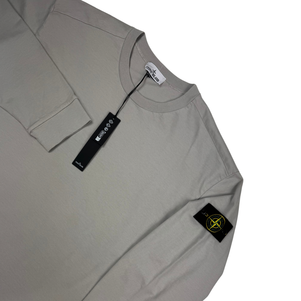 Sudadera cuello redondo Stone Island gris - talla 3XL