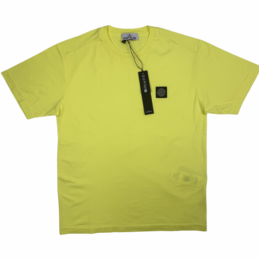 Camiseta Stone Island Amarilla manga corta - talla M / L
