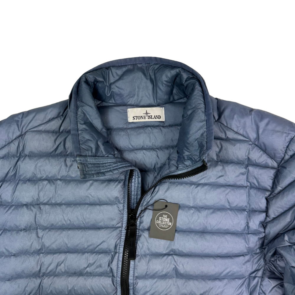 Chaqueta Stone Island Loom Woven Chambers R-Nylon Down-TC Azul - talla L