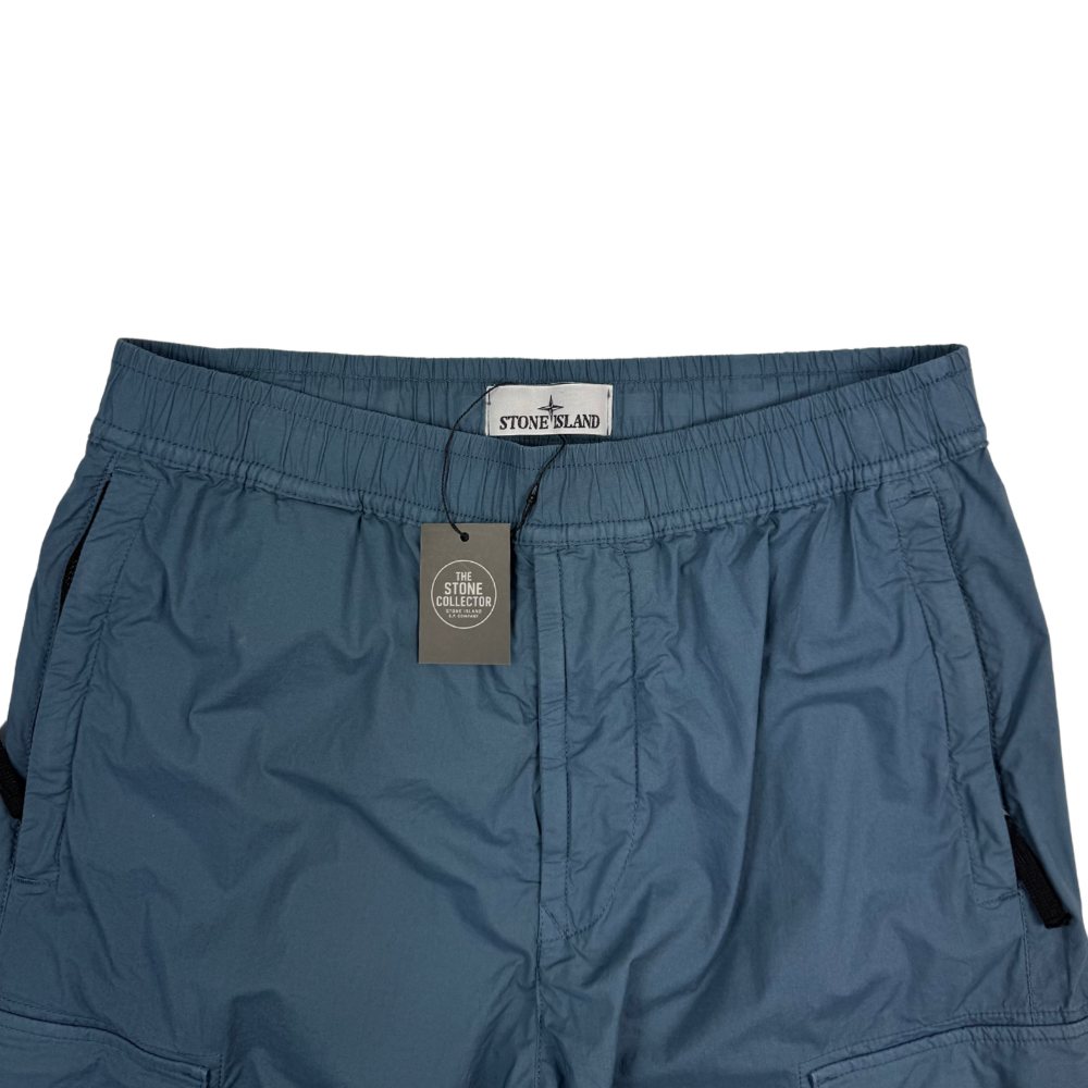 Pantalón Cargo Stone Island Type Re-T Azul - talla W/31