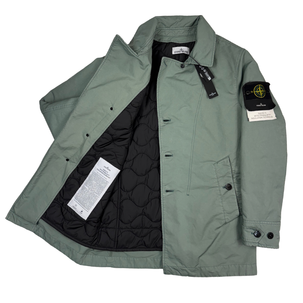 Chaqueta Stone Island David-TC With Primaloft Insulation Technology Verde - talla S