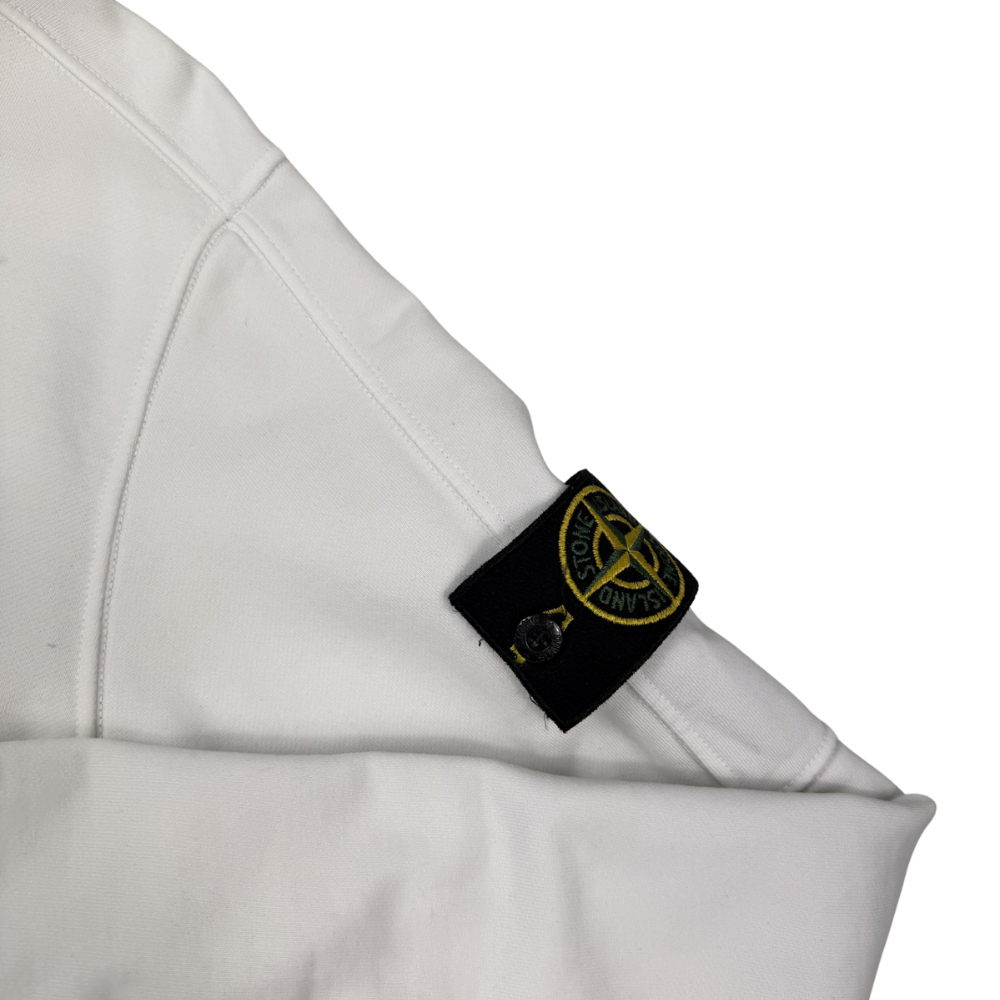 SUDADERA HALF - ZIP CON CAPUCHA STONE ISLAND - talla XL