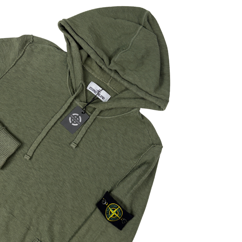 SUDADERA CON CAPUCHA STONE ISLAND - talla L