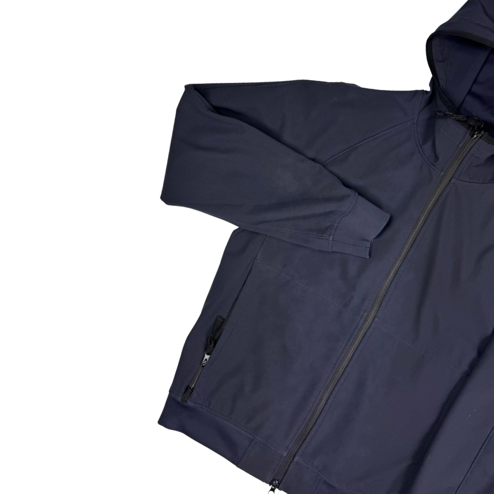 Chaqueta Stone Island Light Soft Shell-R e.dye Technology In Recycled Polyester azul marino - talla M