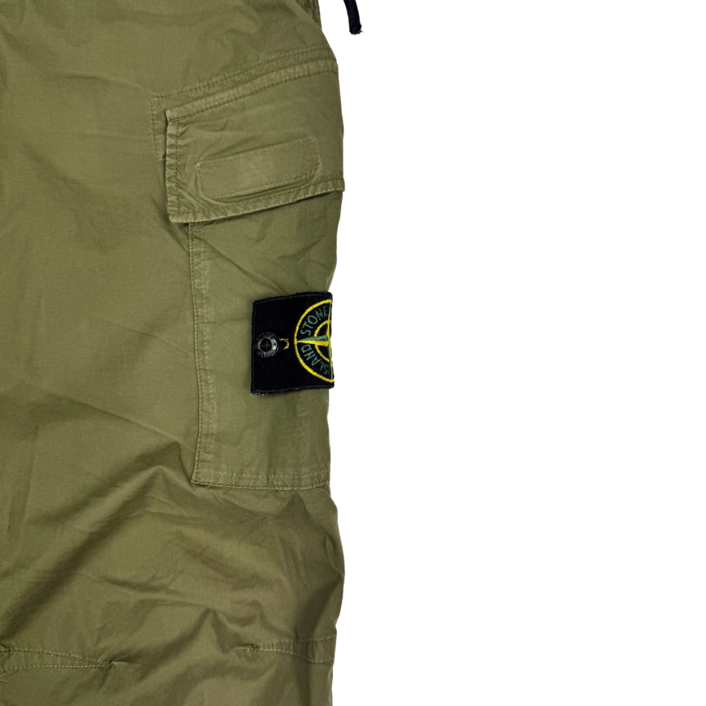 Pantalón Cargo Stone Island Type Re-T verde - talla W/31