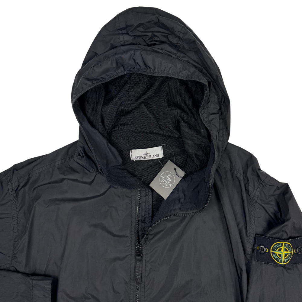 Chaqueta Stone Island Garment Dyed Crinkle Reps NY Negro - talla L