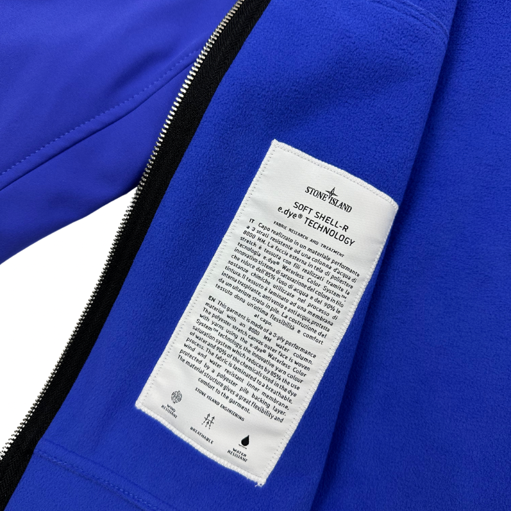 CHAQUETA SOFT SHELL - R  E.D.Y.E TECHNOLOGY STONE ISLAND - talla S