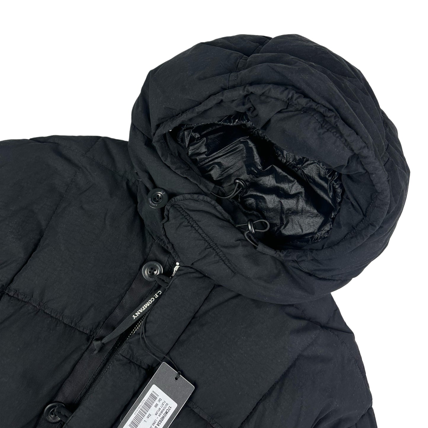 ABRIGO PLUMAS FLATT NYLON C.P COMPANY - talla L