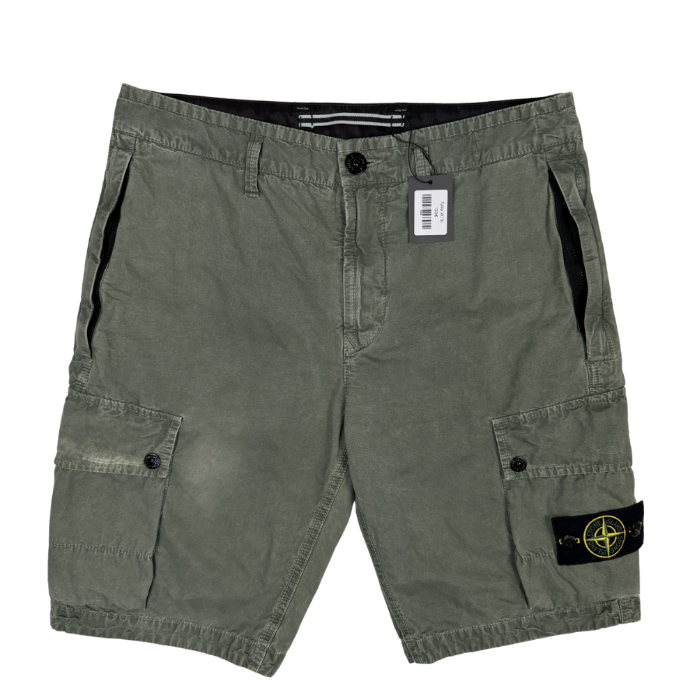 PANTALÓN CARGO CORTO STONE ISLAND - talla W/31
