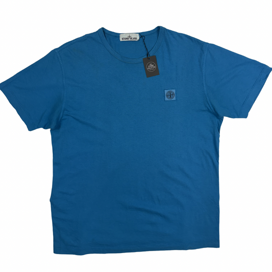 Camiseta Stone Island Azul manga corta - talla L