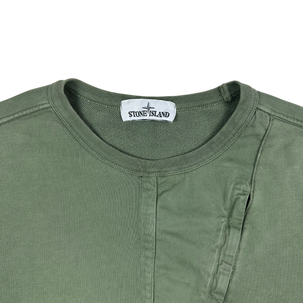 SUDERA CUELLO REDONDO STONE ISLAND - talla L