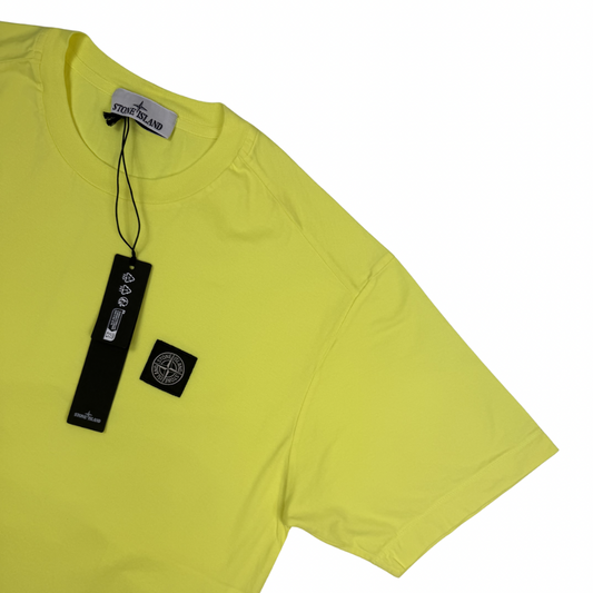 Camiseta Stone Island Amarilla manga corta - talla M / L