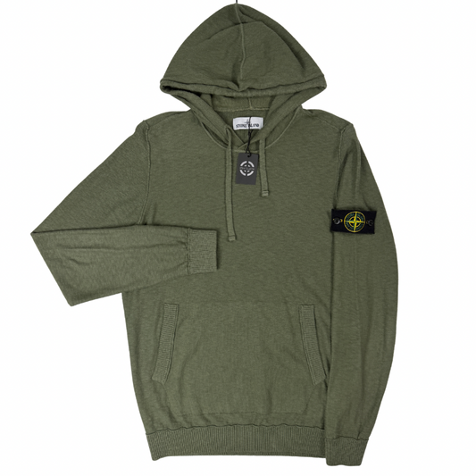 SUDADERA CON CAPUCHA STONE ISLAND - talla L