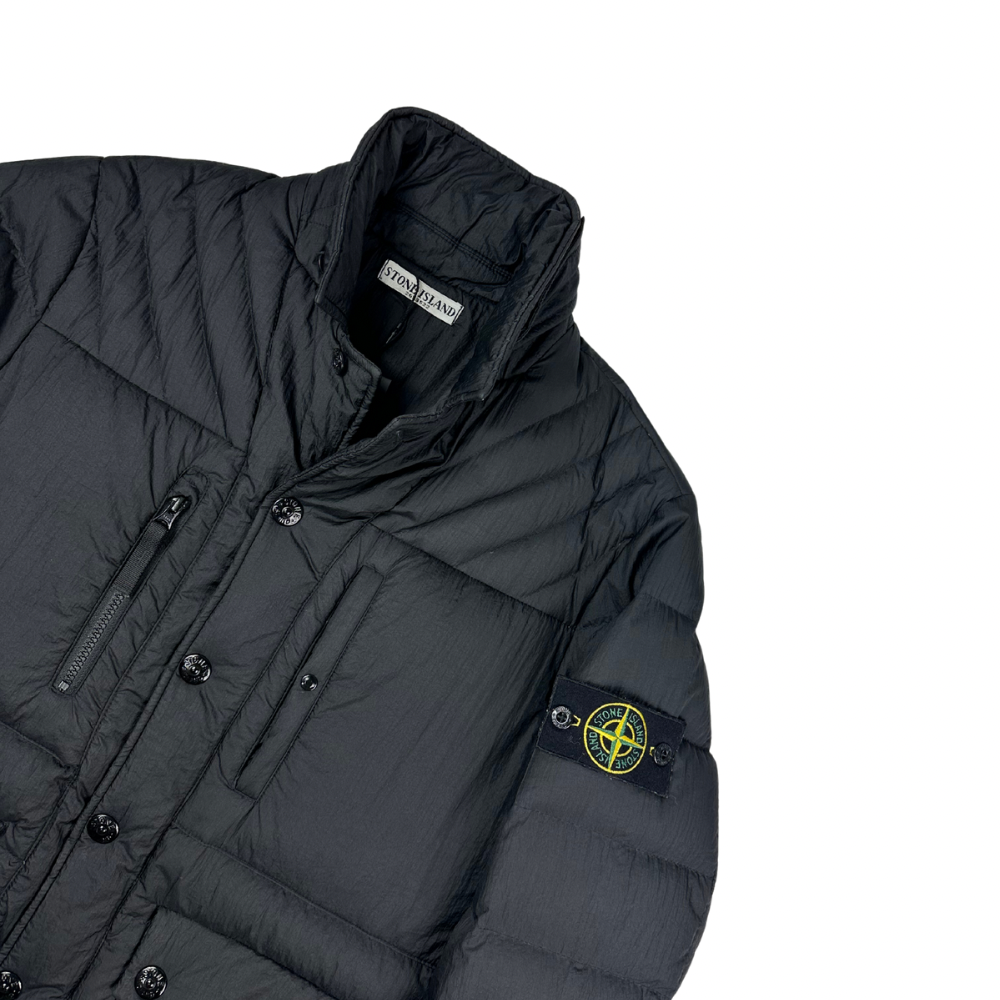 ABRIGO PLUMAS OPAQUE NYLON TELA STONE ISLAND - talla M