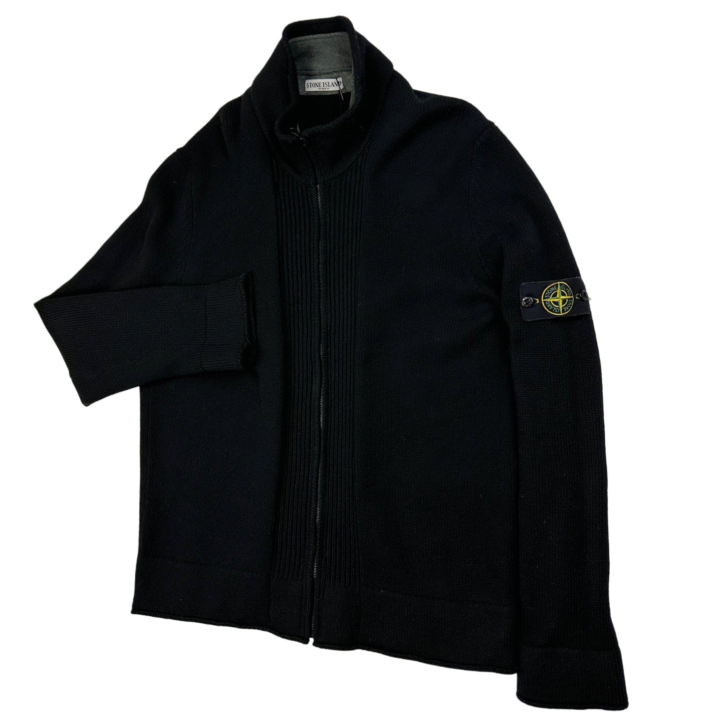 JERSEY DE LANA CON CREMALLERA STONE ISLAND - talla 3XL