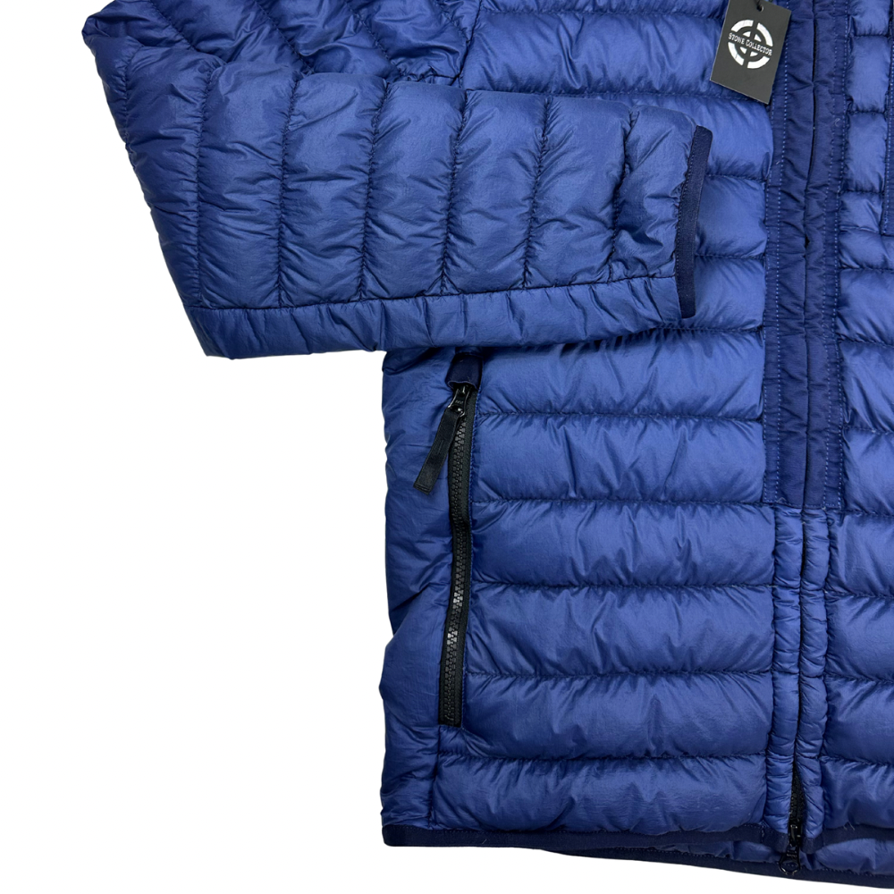 ABRIGO PLUMAS GARMENT DYED MICRO YARN DOWN STONE ISLAND- talla M