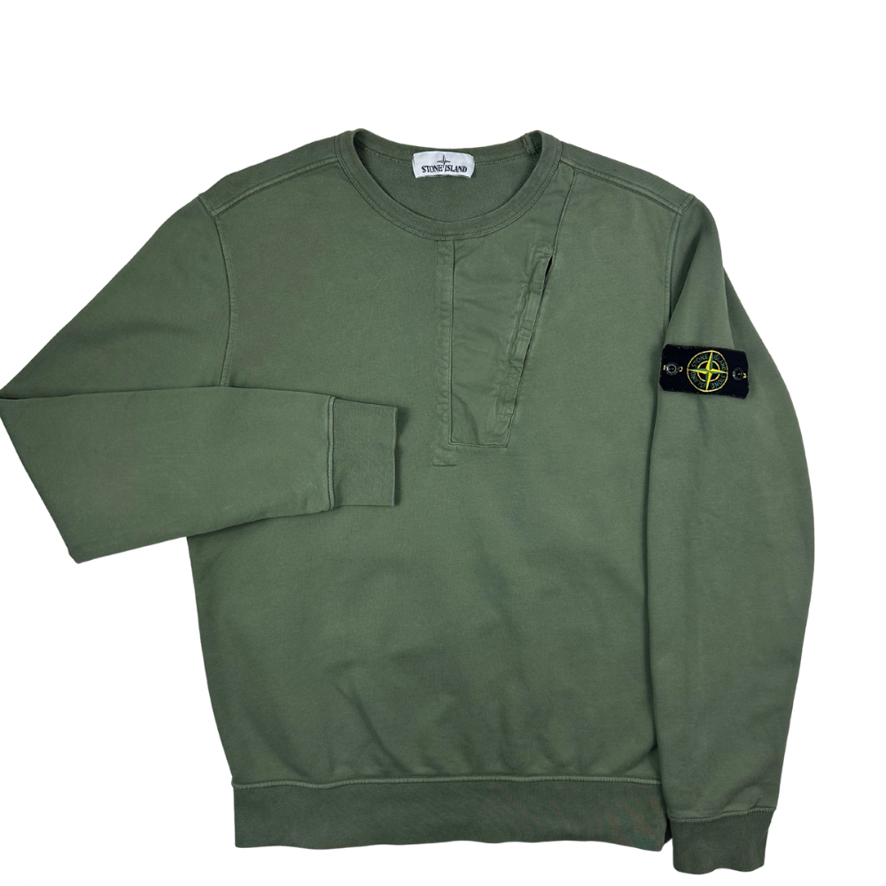 SUDERA CUELLO REDONDO STONE ISLAND - talla L