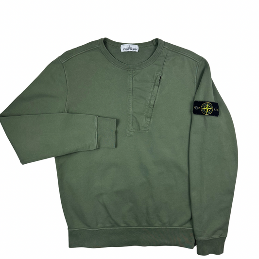 SUDERA CUELLO REDONDO STONE ISLAND - talla L