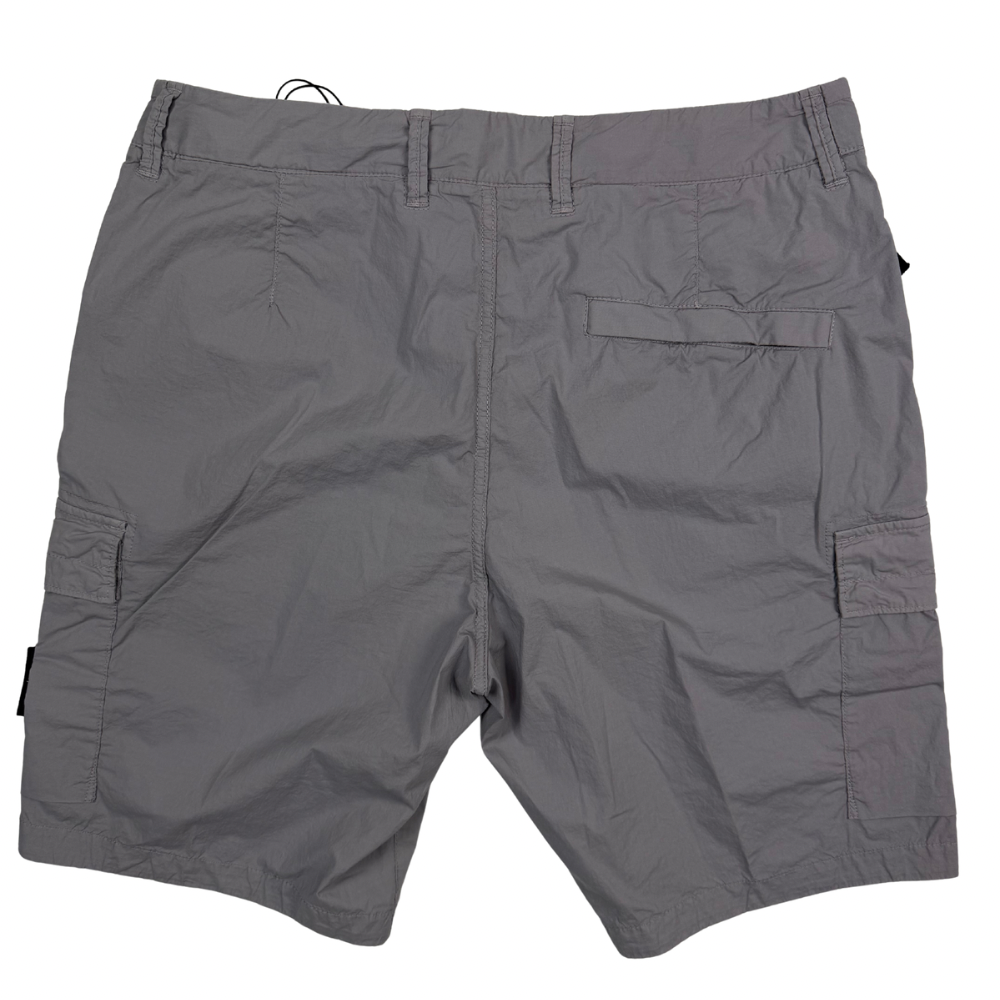Pantalón Cargo Corto Stone Island Gris - talla W/32