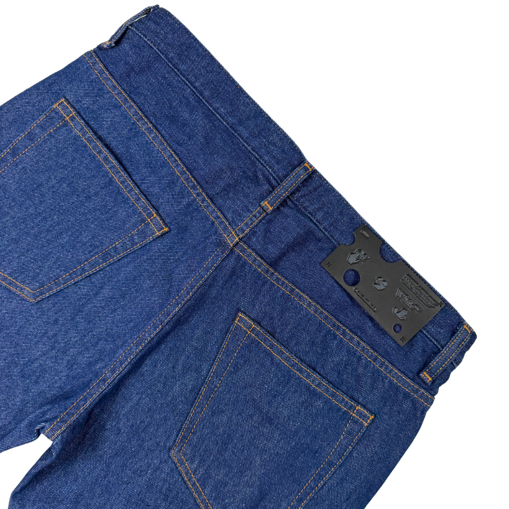 PANTALON VAQUERO OFF WHITE - talla W/31 W/32