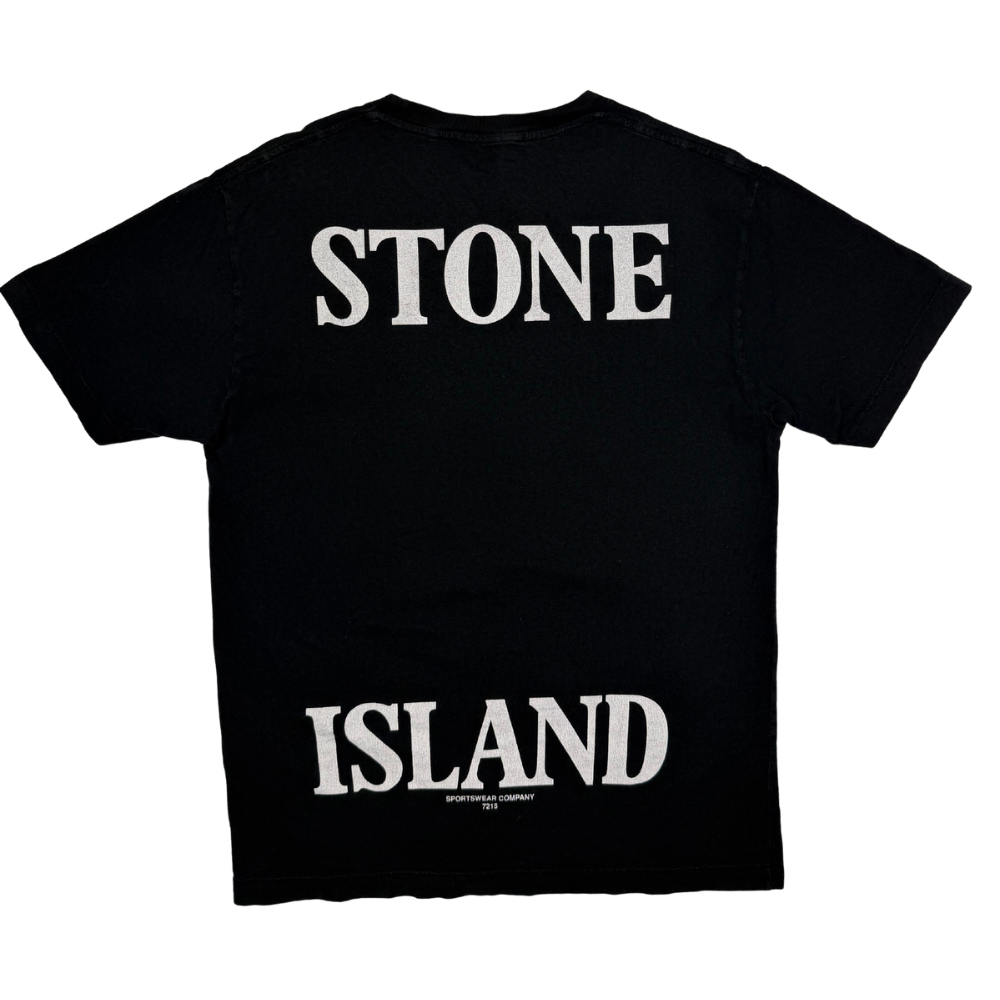 Camiseta Stone Island Negra manga corta - talla L