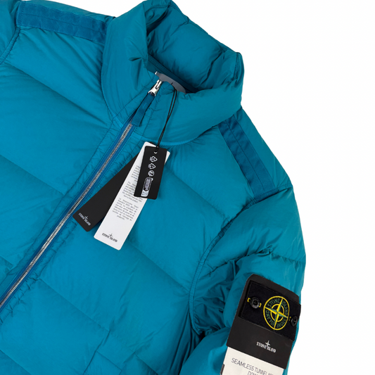 ABRIGO PLUMAS SEAMLESS TUNNEL NYLON DOWN-TC STONE ISLAND - talla M