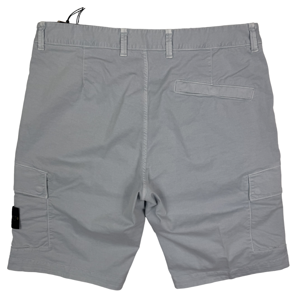 Pantalón Cargo Corto Stone Island Azul Grisáceo- talla W/30 / W/31 / W/33