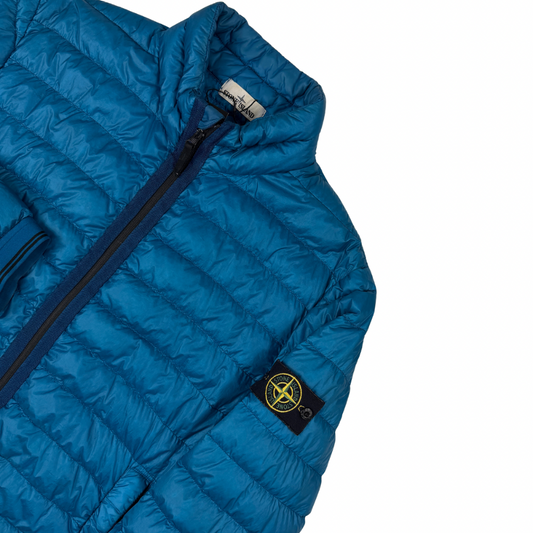 ABRIGO PLUMAS GARMENT DYED STONE ISLAND - talla XL