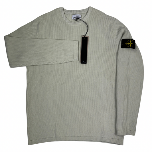 Jersey Stone Island cuello redondo lima claro - talla XL/2XL