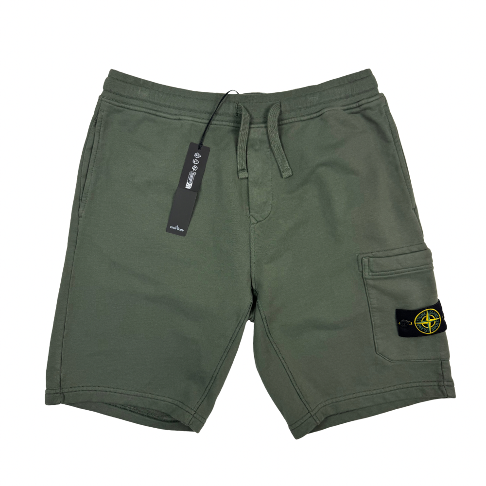 Pantalon Corto Jogger Stone Island verde - talla XL