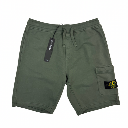 Pantalon Corto Jogger Stone Island verde - talla XL