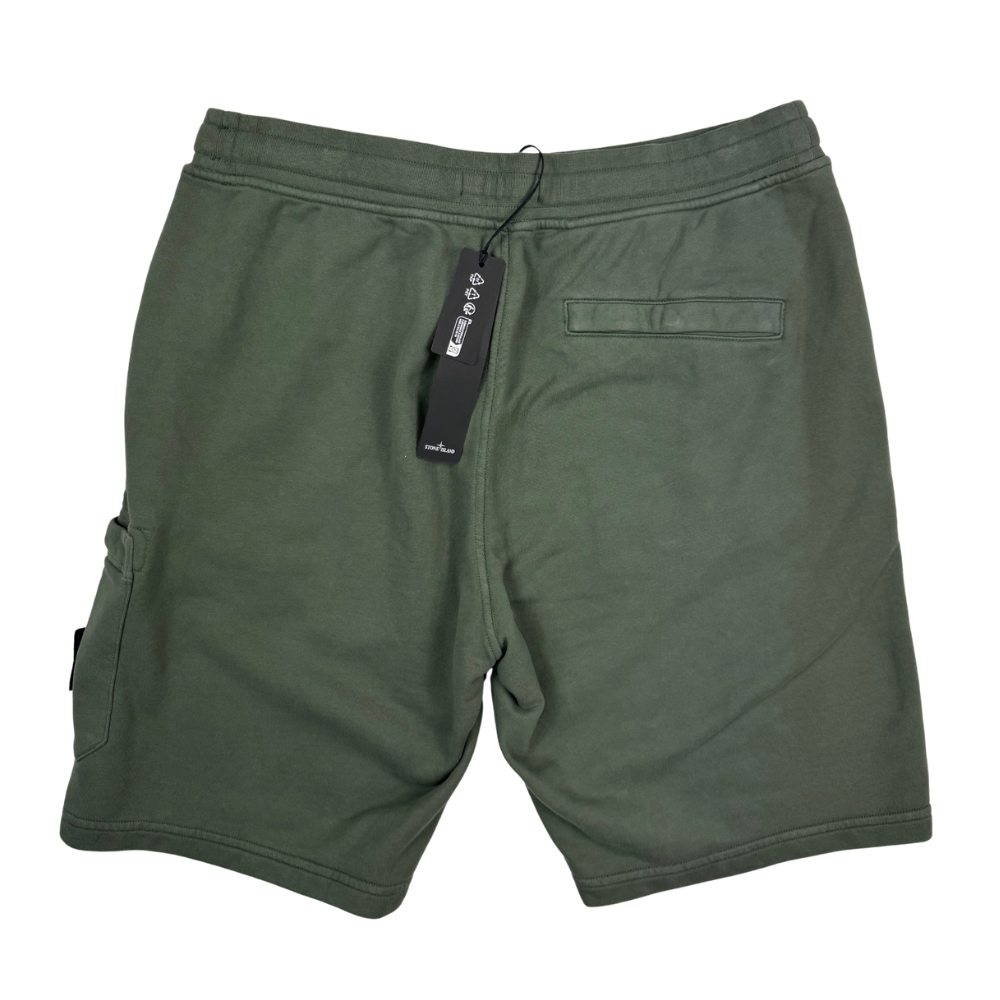 Pantalon Corto Jogger Stone Island verde - talla XL