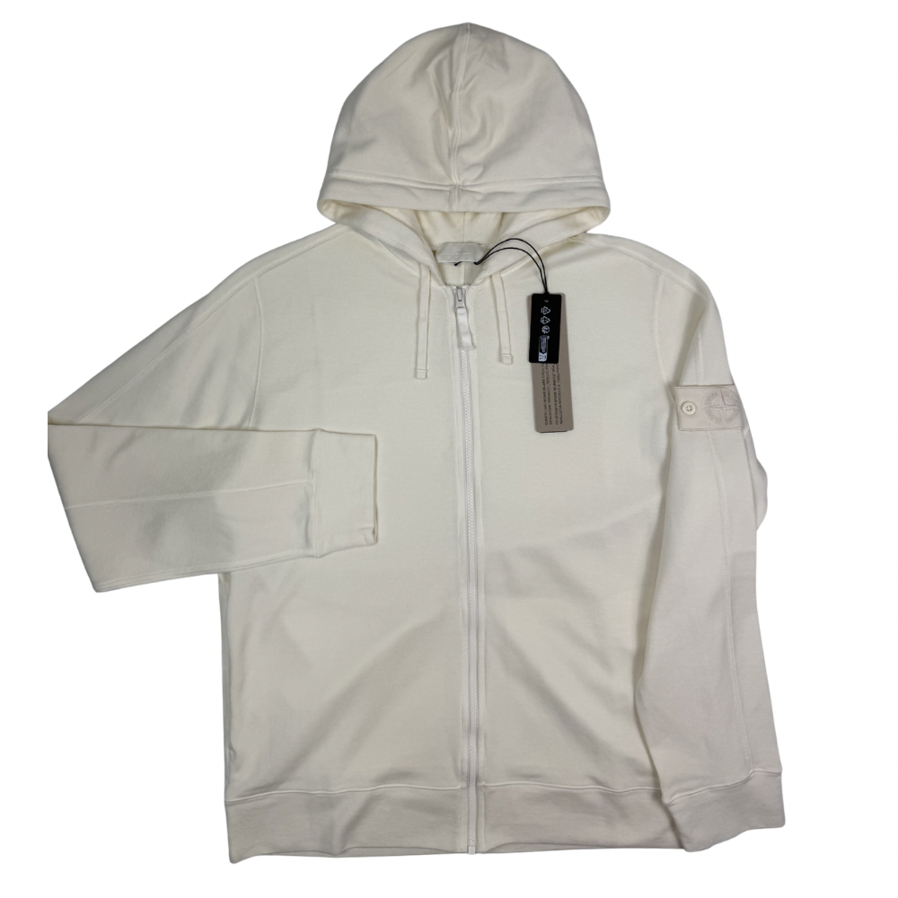 Sudadera Con Capucha Stone Island Ghost Blanco Roto - talla L