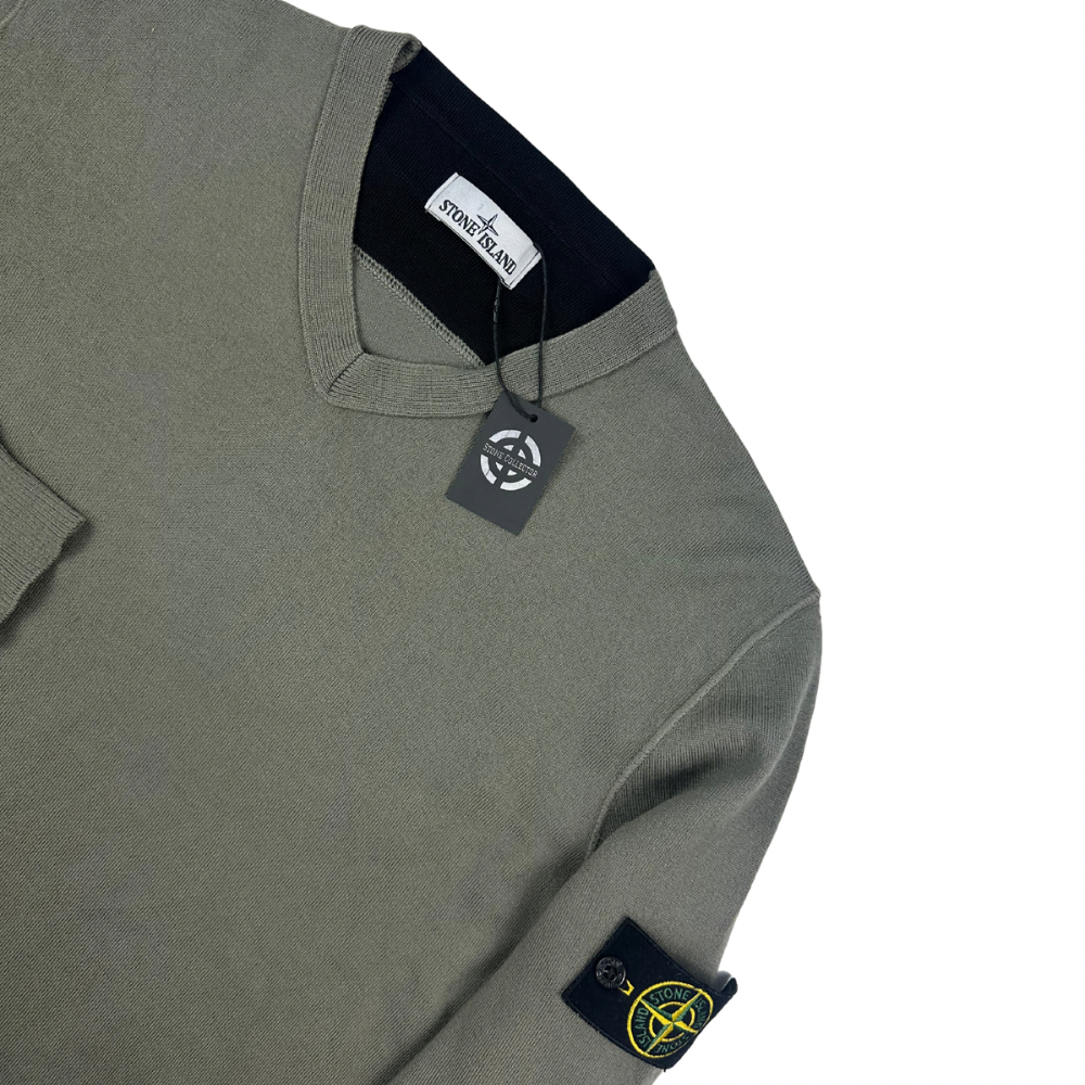 JERSEY CUELLO DE PICO STONE ISLAND - talla XL