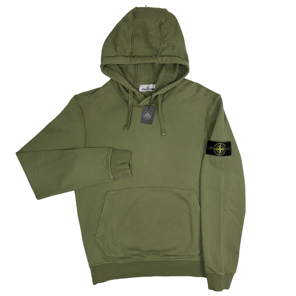SUDADERA CON CAPUCHA STONE ISLAND - talla L