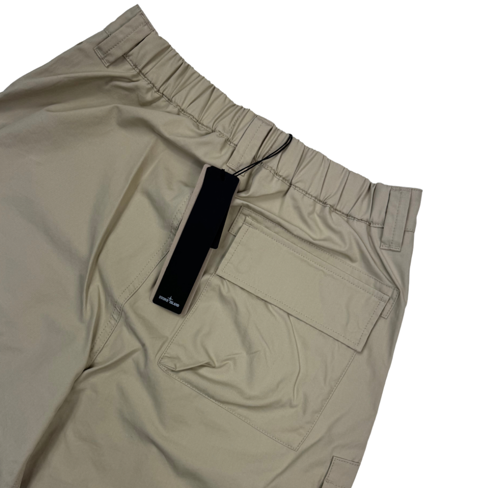 Pantalón Cargo Stone Island Ghost Type Re beige - talla W30/W31/W32/W34