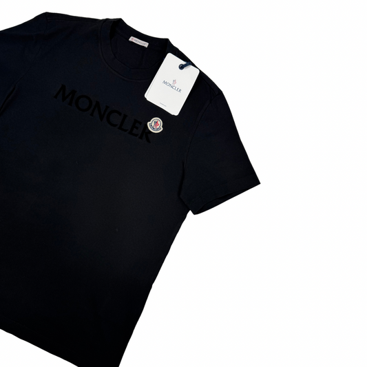 Camiseta Moncler negro manga corta - talla M
