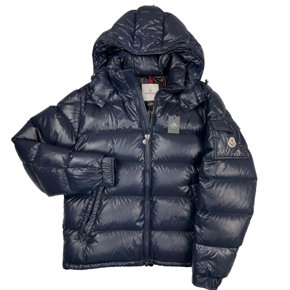 Plumífero Moncler Maya azul marino - talla 5 (XL)