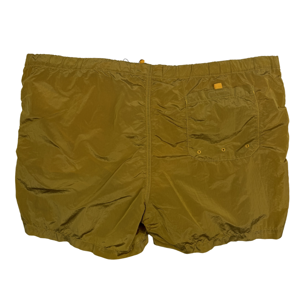 Bañador Nylon Metal Stone Island mostaza - talla 2XL