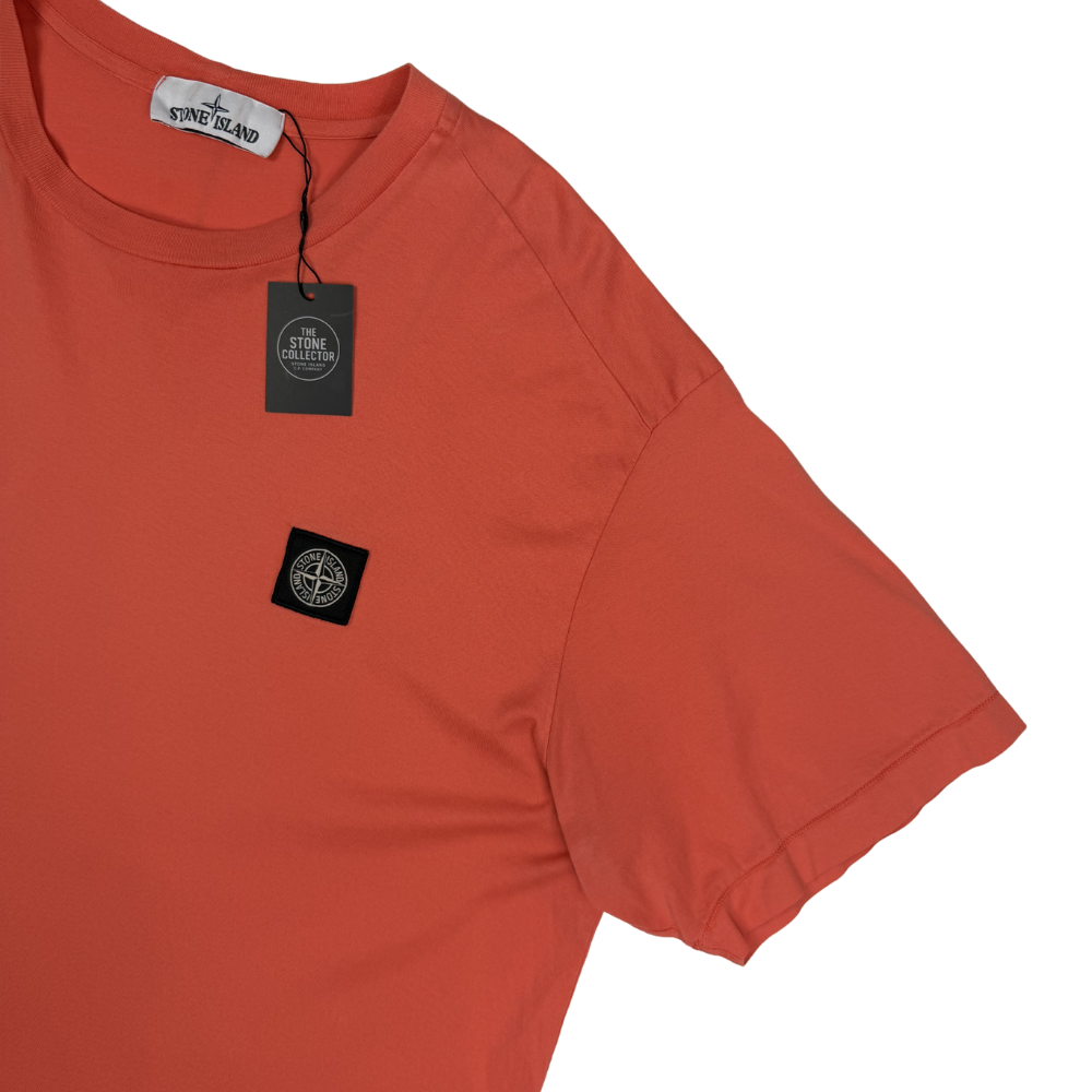 Camiseta Stone Island coral manga corta - talla XL