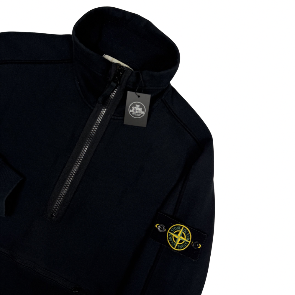 SUDADERA HALF - ZIP STONE ISLAND - talla S