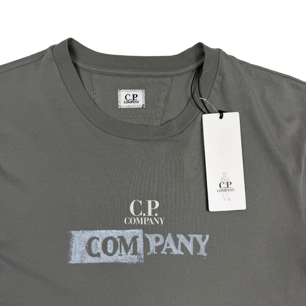 Camiseta C.P. Company gris manga corta - talla XS/L/XL/2XL